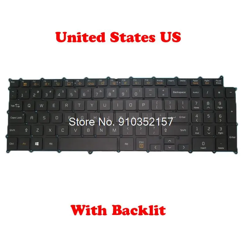 US TW Keyboard For LG SG-90970-XUA SN3890BL AEW74109812 SG-90970-XMA SN3890BL AEW74109818 Black English Backlit NO Frame
US TW Keyboard For LG SG-90970-XUA SN3890BL AEW74109812 SG-90970-XMA SN3890BL AEW74109818 Black English Backlit NO Frame