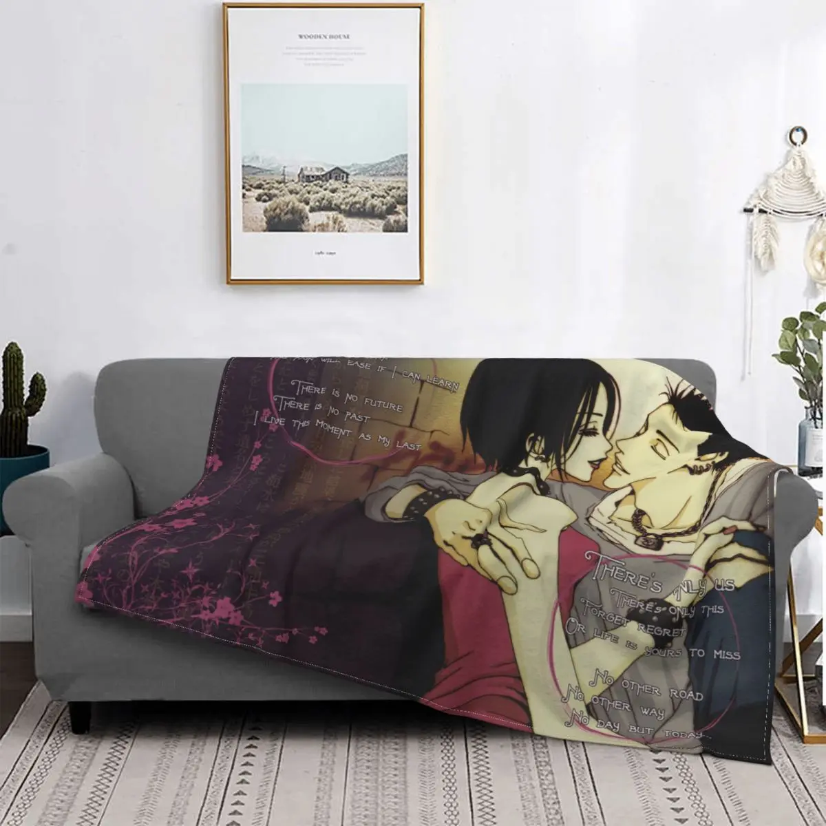 Nana Blanket Velvet Spring/Autumn Ai Yazawa Plaid Japan Anime Multi-function Thin Throw Blankets for Home Couch Bedding Throws
Nana Blanket Velvet Spring/Autumn Ai Yazawa Plaid Japan Anime Multi-function Thin Throw Blankets for Home Couch Bedding Throws