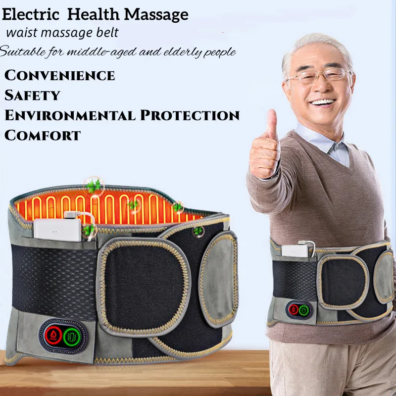New Eelderly People Health Heating Massager Blet 5 Levels Vibration Therapy Back Brace for Pain Relief Heated Back Support Belt
New Eelderly People Health Heating Massager Blet 5 Levels Vibration Therapy Back Brace for Pain Relief Heated Back Support Belt
