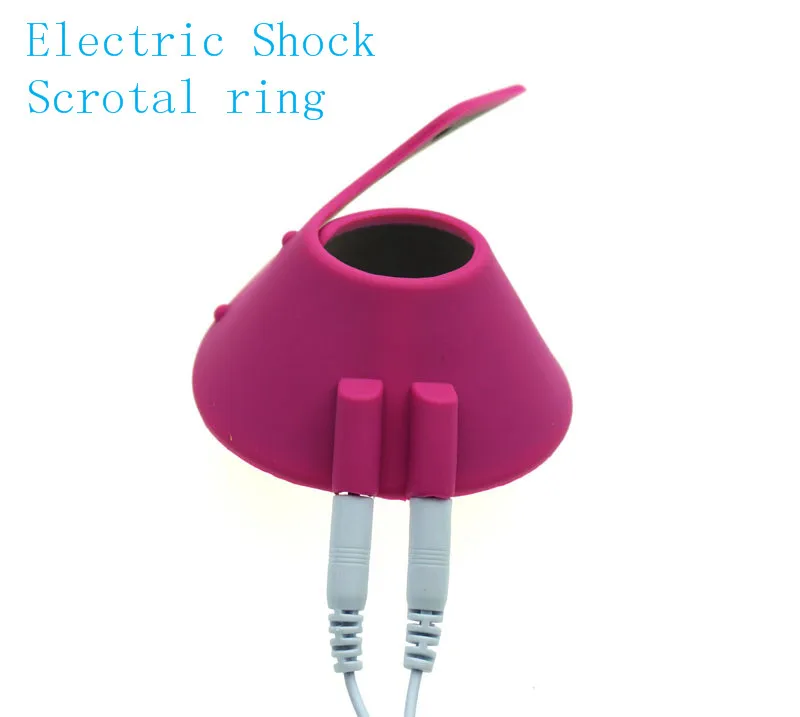 

Electric Shock Penis Ring,Electro Cock Cage Ball Stretcher,E-stim Bdsm Cock Ring,Electrical Stimulation Therapy Sex Toy For Men