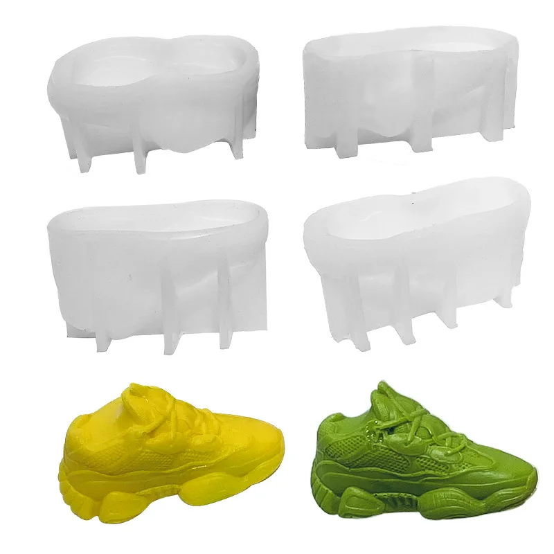 3D Sneakers Candle Silicone Mold DIY UV Glue Crafts Handmade Aromatherapy Candle Desktop Decoration Reusable Silicone Mold 
3D Sneakers Candle Silicone Mold DIY UV Glue Crafts Handmade Aromatherapy Candle Desktop Decoration Reusable Silicone Mold