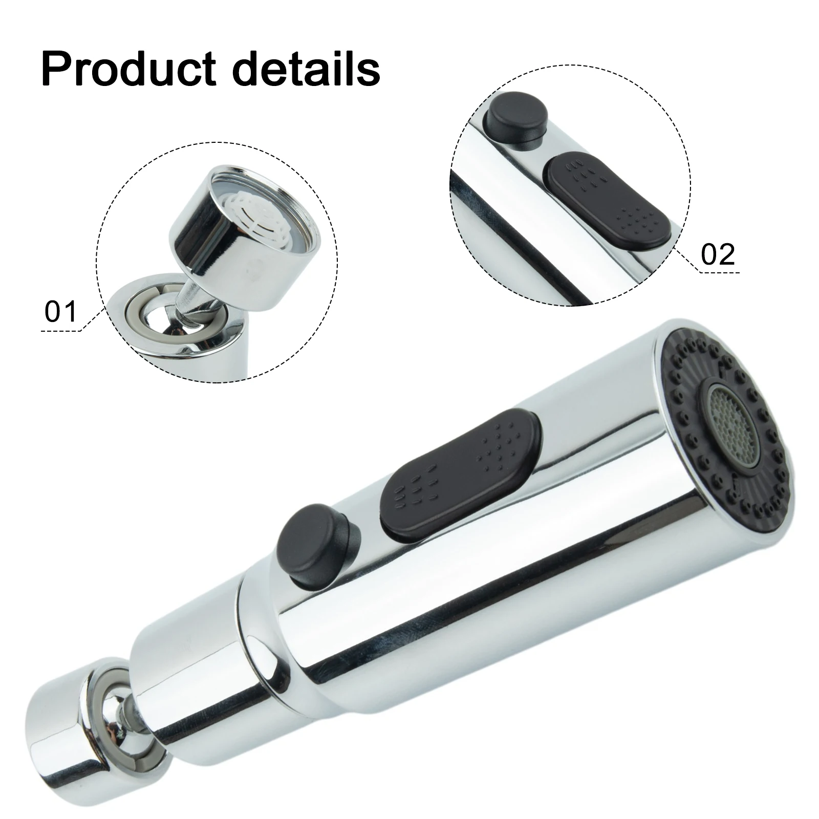 Kitchen Faucet Aerator 3 Modes Bathroom Anti-splash Tap Extender Adapter Faucet Washbasin Sprayer For Bathroom Tool Accessories
Kitchen Faucet Aerator 3 Modes Bathroom Anti-splash Tap Extender Adapter Faucet Washbasin Sprayer For Bathroom Tool Accessories