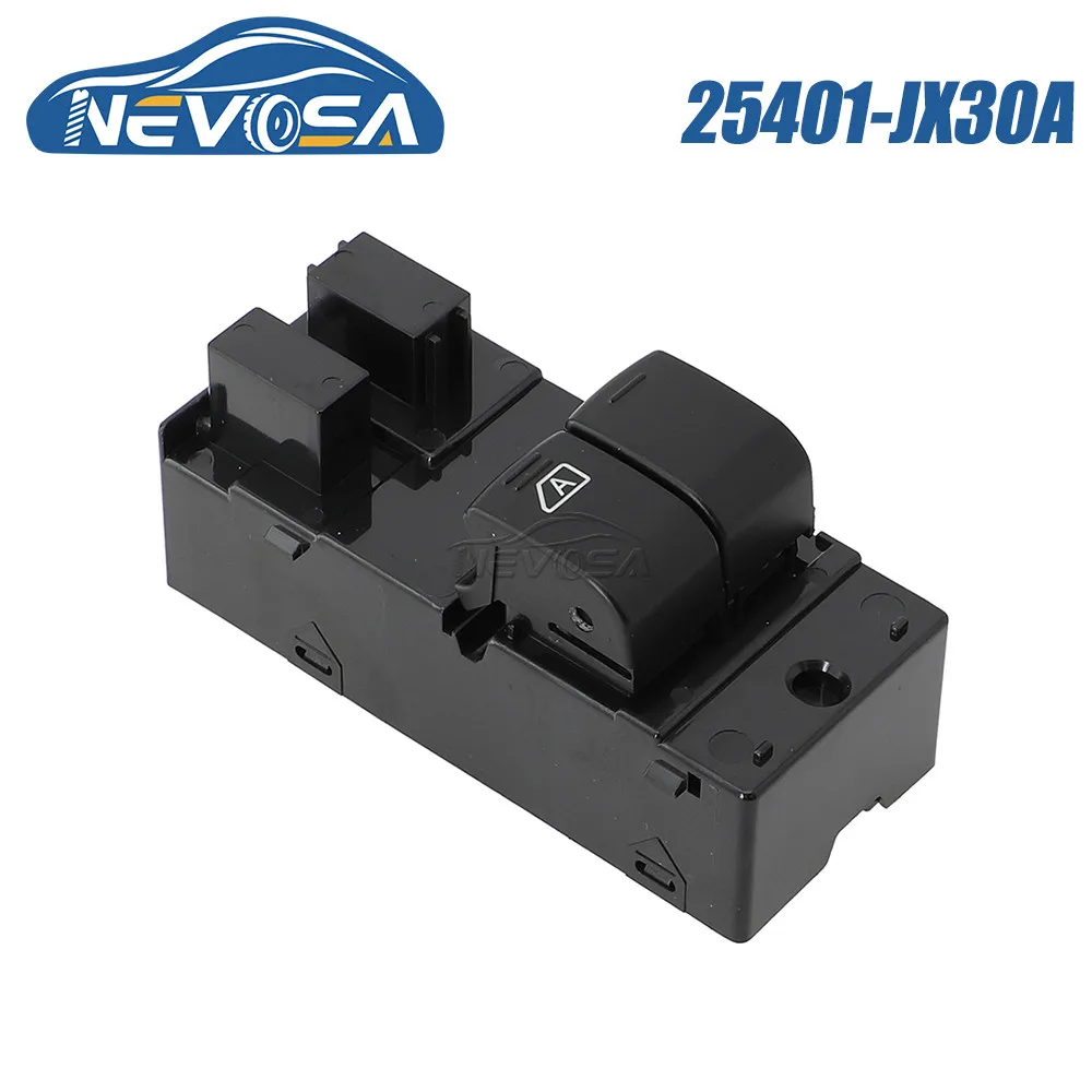 

NEVOSA 25401-JX30A For Nissan NV200 HR16DE 1.6L L4 2009 2010 2015 Power Window Switch Lifter Button Car Accessories 25401JX30A