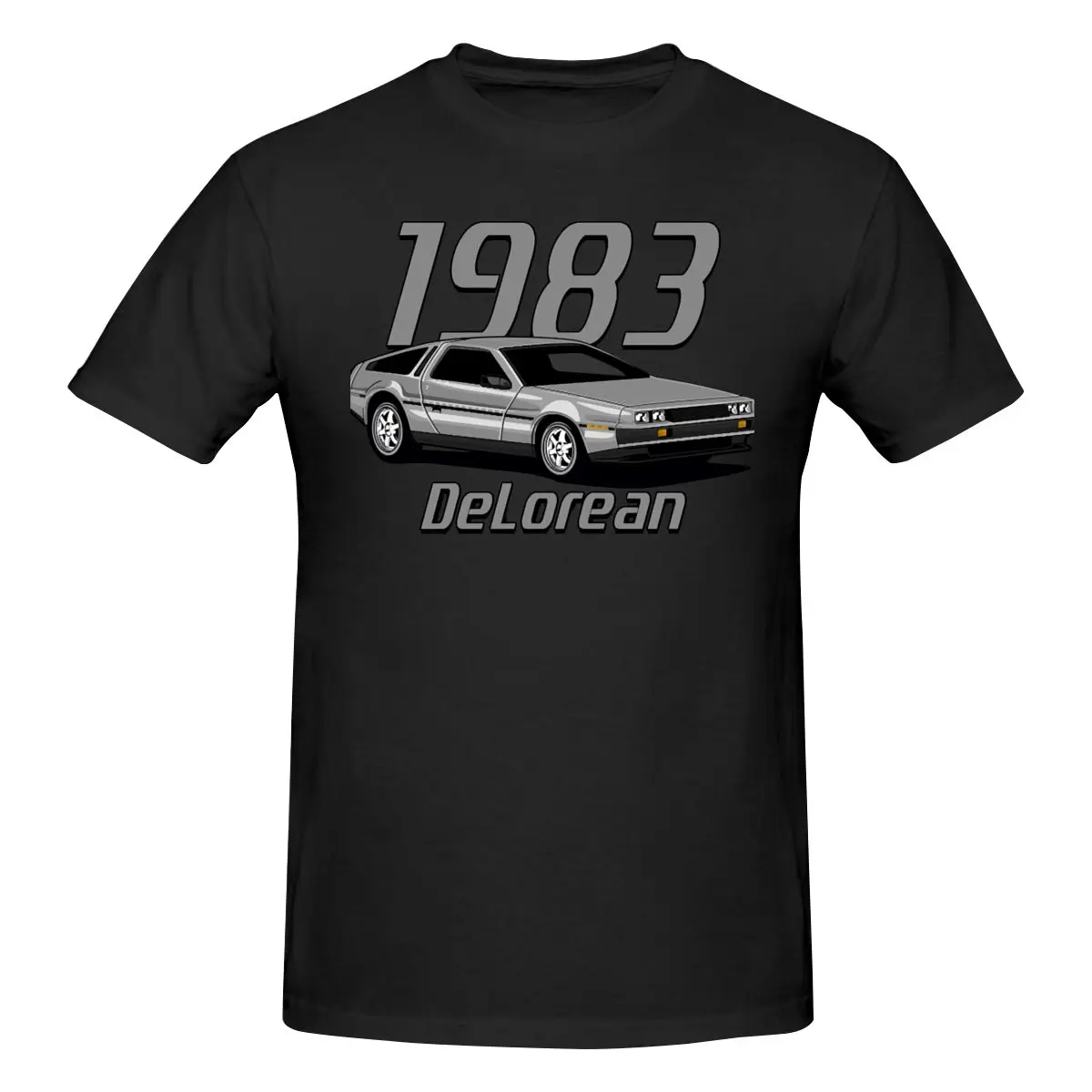 Back To The Future 1983 DeLorean Car T Shirt Cotton Crewneck Short Sleeve Custom T Shirt Men
Back To The Future 1983 DeLorean Car T Shirt Cotton Crewneck Short Sleeve Custom T Shirt Men
