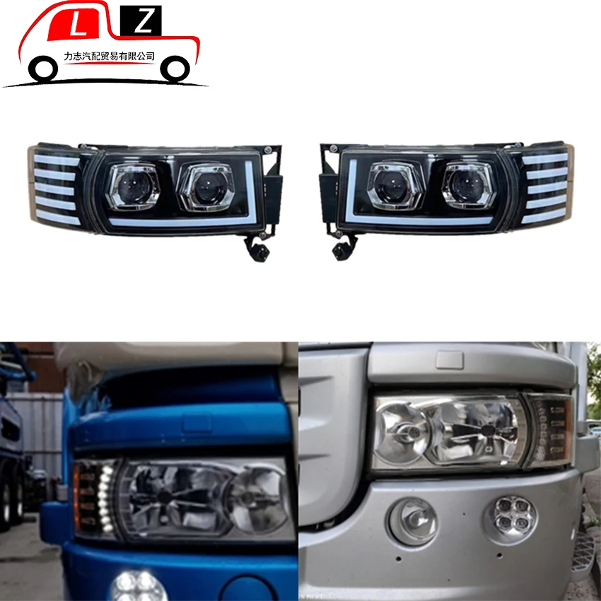 one pair full led head Lamp for scania R420 R620 R500 P400 P450 R730 G400 G460 truck head lamp 1730958 1730953 E APPROVE
one pair full led head Lamp for scania R420 R620 R500 P400 P450 R730 G400 G460 truck head lamp 1730958 1730953 E APPROVE