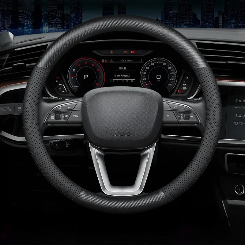 Universal car steering wheel cover suitable for D-type round handlebar steering wheel cover anti-slip
Universal car steering wheel cover suitable for D-type round handlebar steering wheel cover anti-slip