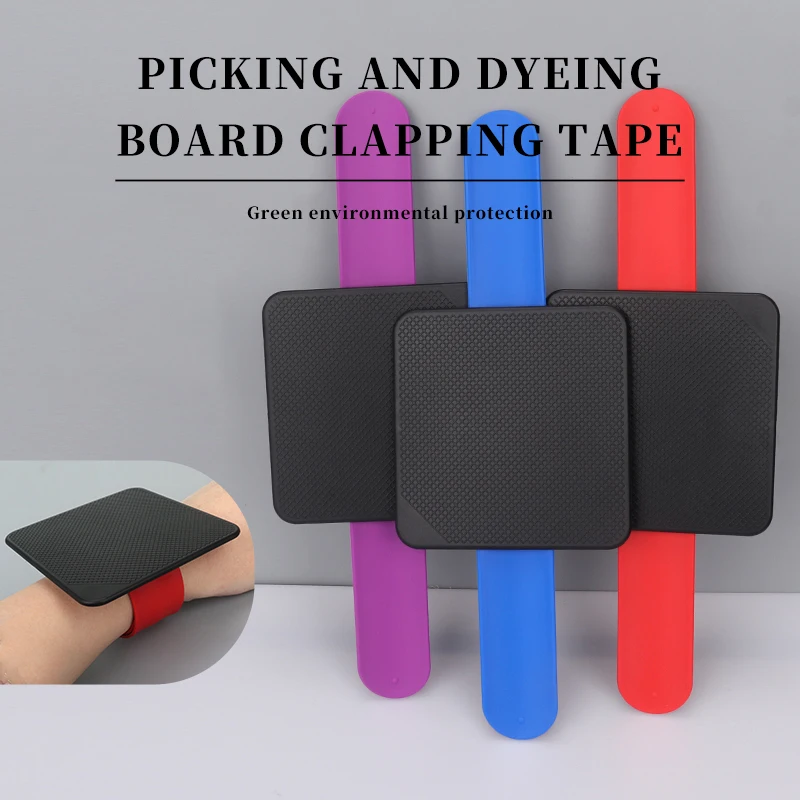 Professional Barber Baked Oil Hair Coloring Dyeing Pick Color Board Wrist Band Strap Belt Hair Styling Board DIY Accessories
Professional Barber Baked Oil Hair Coloring Dyeing Pick Color Board Wrist Band Strap Belt Hair Styling Board DIY Accessories