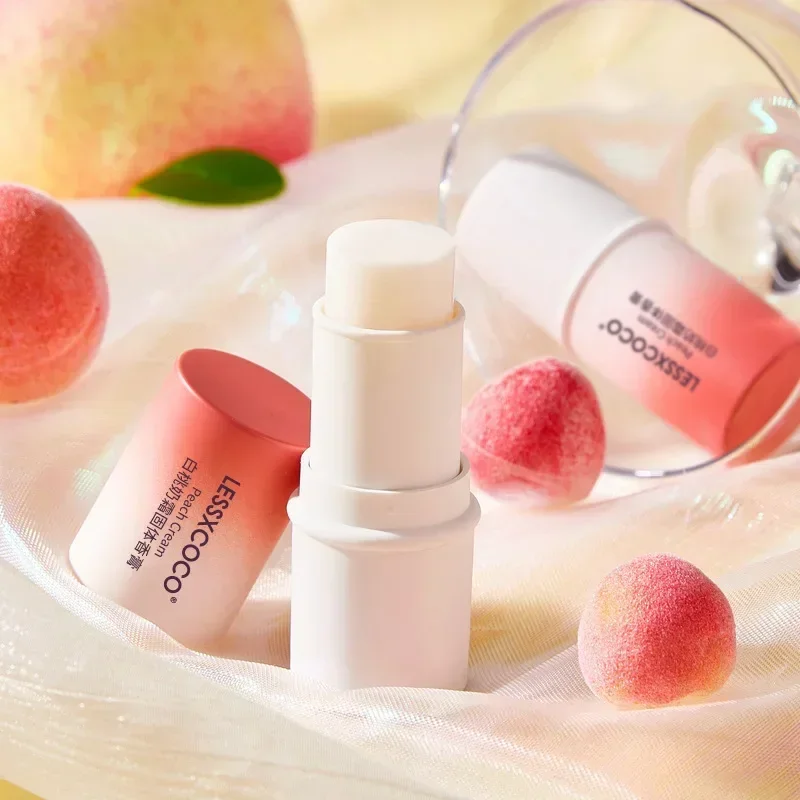 

Sdottor Macaron Gradient Sweet Peaches Solid Perfumes Balm Stick for Women Men Long-lasting Fresh Fragrances Portable and Easy T