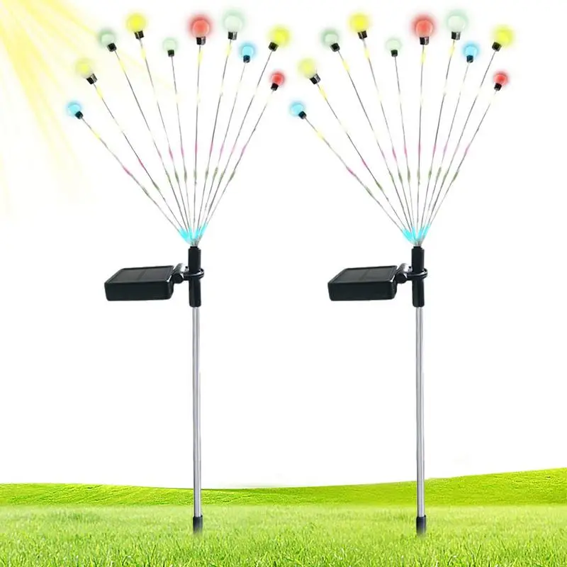 Solar Powered Firefly Lights 10 LED Solar String Lights Sway By Wind Waterproof Solar Decorative Lights Solar Outdoor Lights For
Solar Powered Firefly Lights 10 LED Solar String Lights Sway By Wind Waterproof Solar Decorative Lights Solar Outdoor Lights For