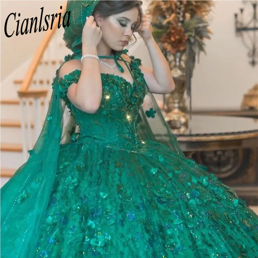 Elegant Vestidos De XV años Quinceanera Dress With Cape Applique Pearls Beads Sequins Princess Dress Ball Gown Lace-Up
Elegant Vestidos De XV años Quinceanera Dress With Cape Applique Pearls Beads Sequins Princess Dress Ball Gown Lace-Up