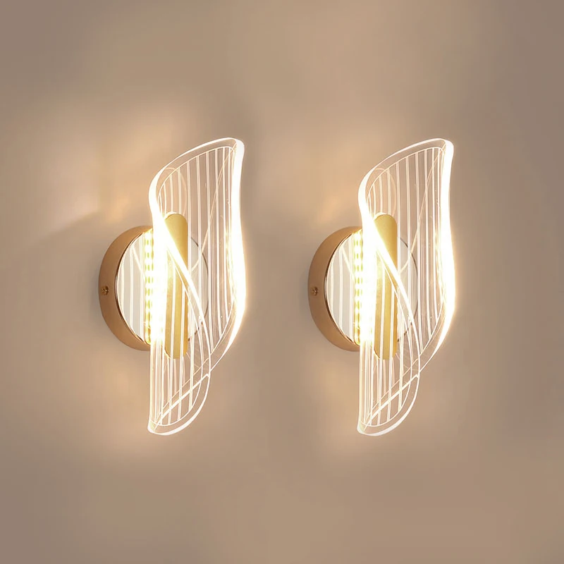LED Wall Lights Luxury Gold Nordic Creative Acrylic for Bedroom Bedside Hallway Living Room Balcony Vanity Decoration Wall Lamps
LED Wall Lights Luxury Gold Nordic Creative Acrylic for Bedroom Bedside Hallway Living Room Balcony Vanity Decoration Wall Lamps