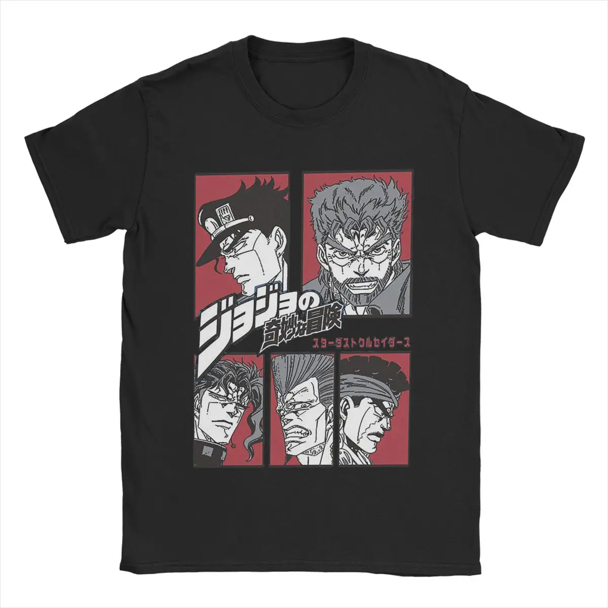 Jojo Bizarre Adventure Anime T-Shirts Men Womens O Neck Cotton Shirts Manga Cartoon Printed Short Sleeve Tees Gift Idea Clothes
Jojo Bizarre Adventure Anime T-Shirts Men Womens O Neck Cotton Shirts Manga Cartoon Printed Short Sleeve Tees Gift Idea Clothes