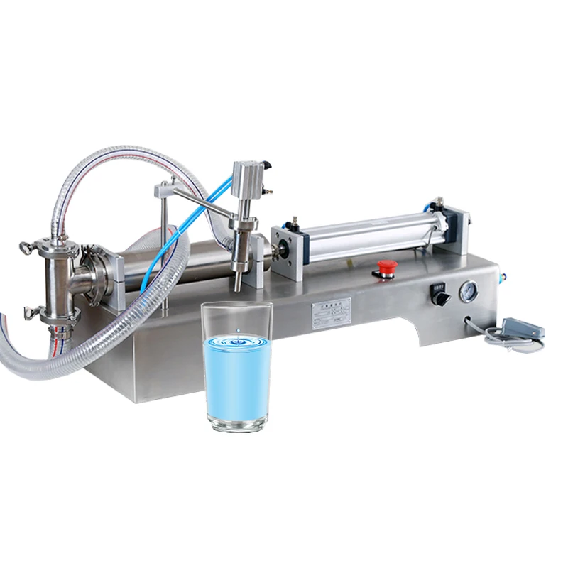 50-500mL Horizontal Pneumatic Liquid Filling Machine Single Head Bottle Filler for Oil Water Liquids
50-500mL Horizontal Pneumatic Liquid Filling Machine Single Head Bottle Filler for Oil Water Liquids