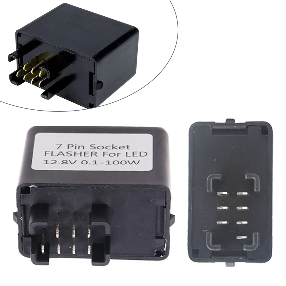 Turn Signal Relay Flasher Relay Replacement 40mm X 23mm X 32mm 7 Pin ABS Material Accessories Black For 2000-11
Turn Signal Relay Flasher Relay Replacement 40mm X 23mm X 32mm 7 Pin ABS Material Accessories Black For 2000-11