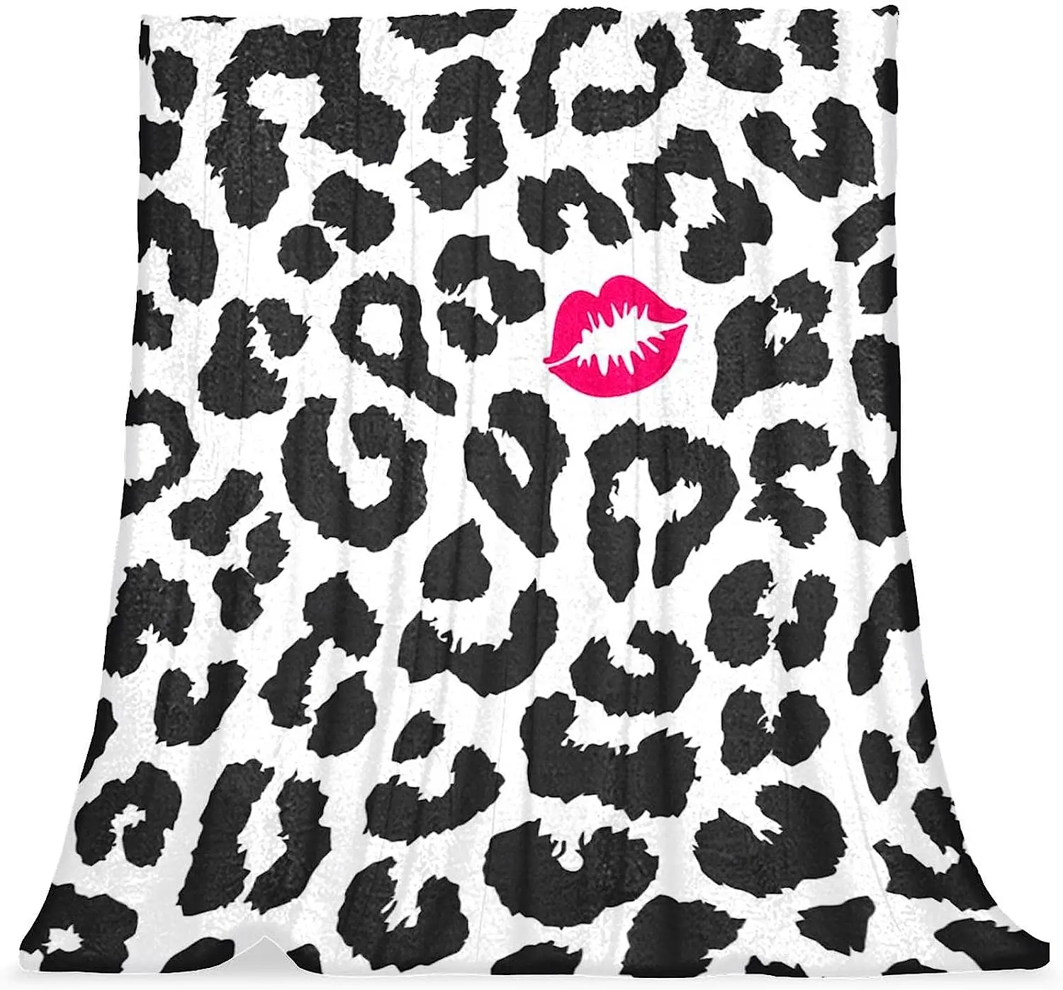 Bedding Fleece Blanket, Decorative for Bedroom Sofa Floor, Black and White Leopard Print Modern
Bedding Fleece Blanket, Decorative for Bedroom Sofa Floor, Black and White Leopard Print Modern