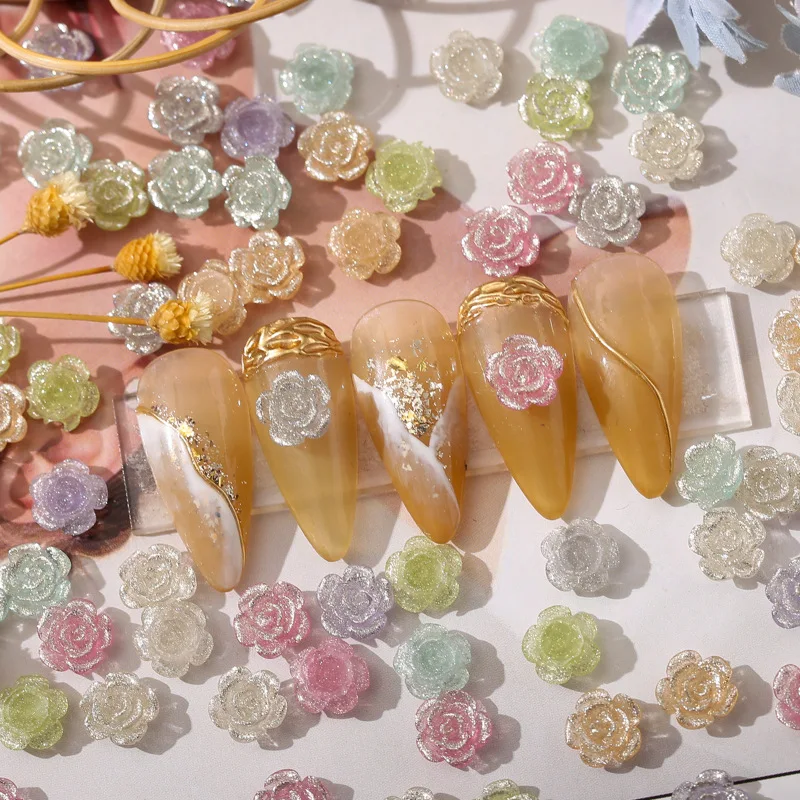 50Pcs/bag Nail art jewelry Crystal 8mm rose camellia Nail Art Decorations Accessories Nai DIY Decorations For Nail Tips
50Pcs/bag Nail art jewelry Crystal 8mm rose camellia Nail Art Decorations Accessories Nai DIY Decorations For Nail Tips