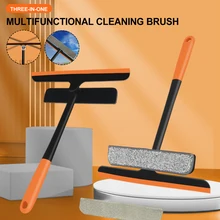 3 in 1 Window Cleaner Durable 360° Rotatable Glass Wiper Squeegee Mesh Screen Brush with Non-Slip Handle Household Cleaning Tool
3 in 1 Window Cleaner Durable 360° Rotatable Glass Wiper Squeegee Mesh Screen Brush with Non-Slip Handle Household Cleaning Tool