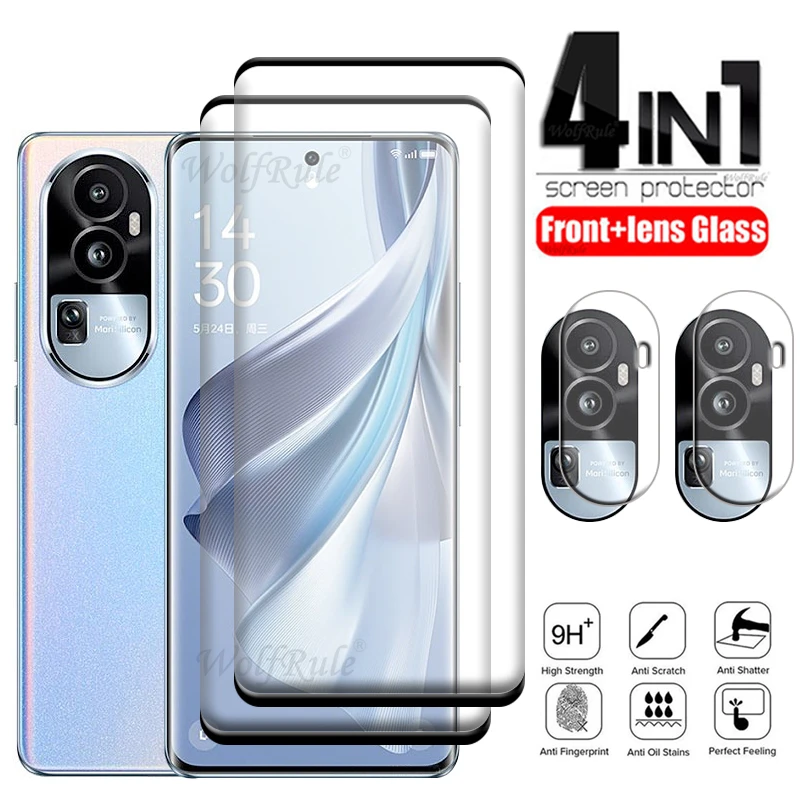 4-in-1 For OPPO Reno 10 Pro Glass Reno 10 Pro Tempered Glass 9H Full Cover Curved Screen Protector Reno 10 Pro Plus Lens Glass
4-in-1 For OPPO Reno 10 Pro Glass Reno 10 Pro Tempered Glass 9H Full Cover Curved Screen Protector Reno 10 Pro Plus Lens Glass