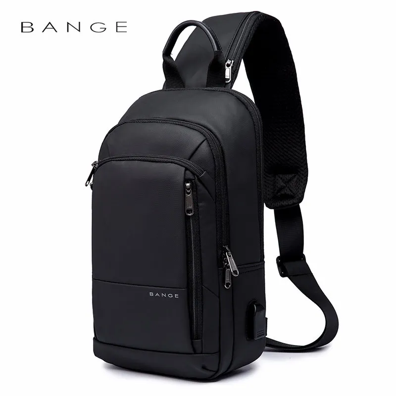 Многофункциональная сумка через плечо BANGE, мужская сумка-мессенджер с USB-портом для зарядки, водонепроницаемая сумка через плечо, деловая нагрудная сумка
Многофункциональная сумка через плечо BANGE, мужская сумка-мессенджер с USB-портом для зарядки, водонепроницаемая сумка через плечо, деловая нагрудная сумка
