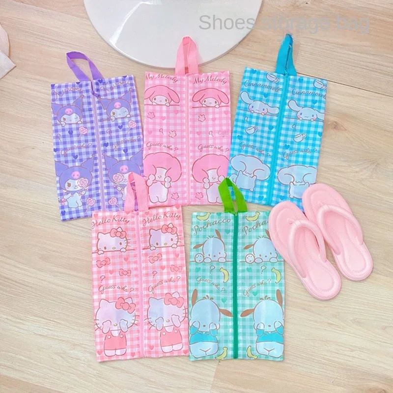 Hello Kitty Y2K Sanrio Cinnamoroll My Melody Large Capacity Portable Shoe Bag Anime Convenient Storage Bag Travel Gift for Kid
Hello Kitty Y2K Sanrio Cinnamoroll My Melody Large Capacity Portable Shoe Bag Anime Convenient Storage Bag Travel Gift for Kid