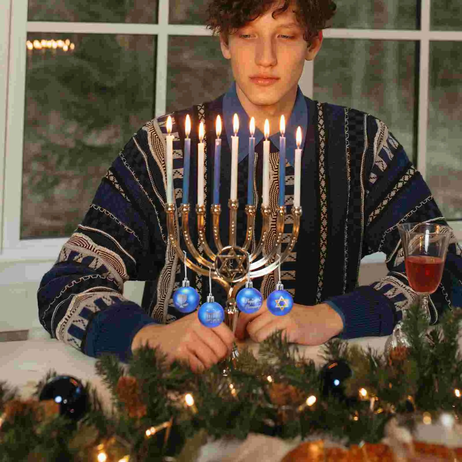 24Pcs Decorative Hanukkah Balls Plastic Hanukkah Balls Ornaments Hanging Hanukkah Balls Pendants
24Pcs Decorative Hanukkah Balls Plastic Hanukkah Balls Ornaments Hanging Hanukkah Balls Pendants