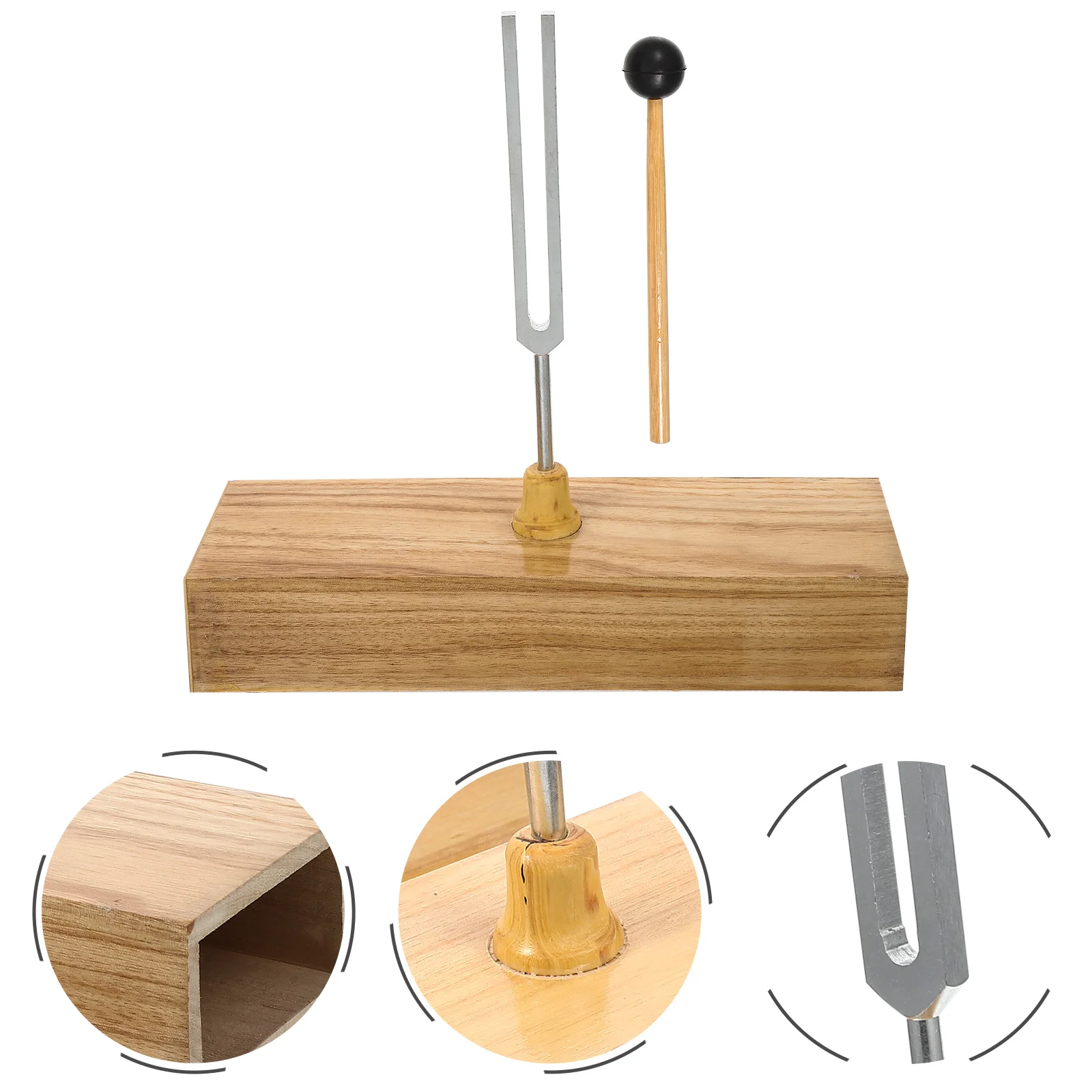 Вилка для настройки с деревянной основой, 1 комплект, вилка для настройки физического акустического эксперимента с молотком
Вилка для настройки с деревянной основой, 1 комплект, вилка для настройки физического акустического эксперимента с молотком