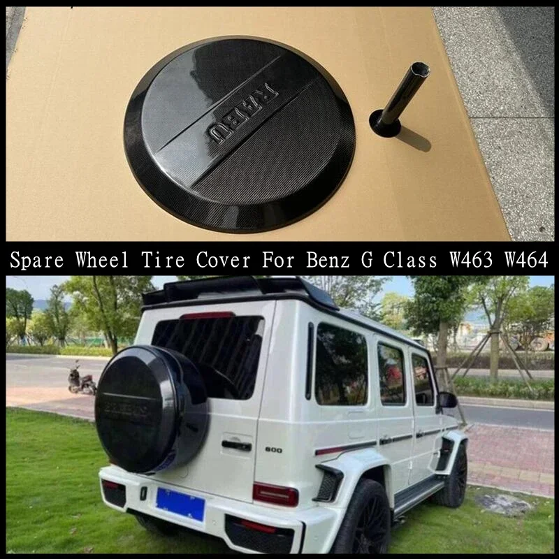 Real Carbon Fiber Spare Wheel Tire Cover For Mercedes Benz G Class W463 W464 G350 G500 G550 G53 G63 Exteriors Refits Accessories
Real Carbon Fiber Spare Wheel Tire Cover For Mercedes Benz G Class W463 W464 G350 G500 G550 G53 G63 Exteriors Refits Accessories