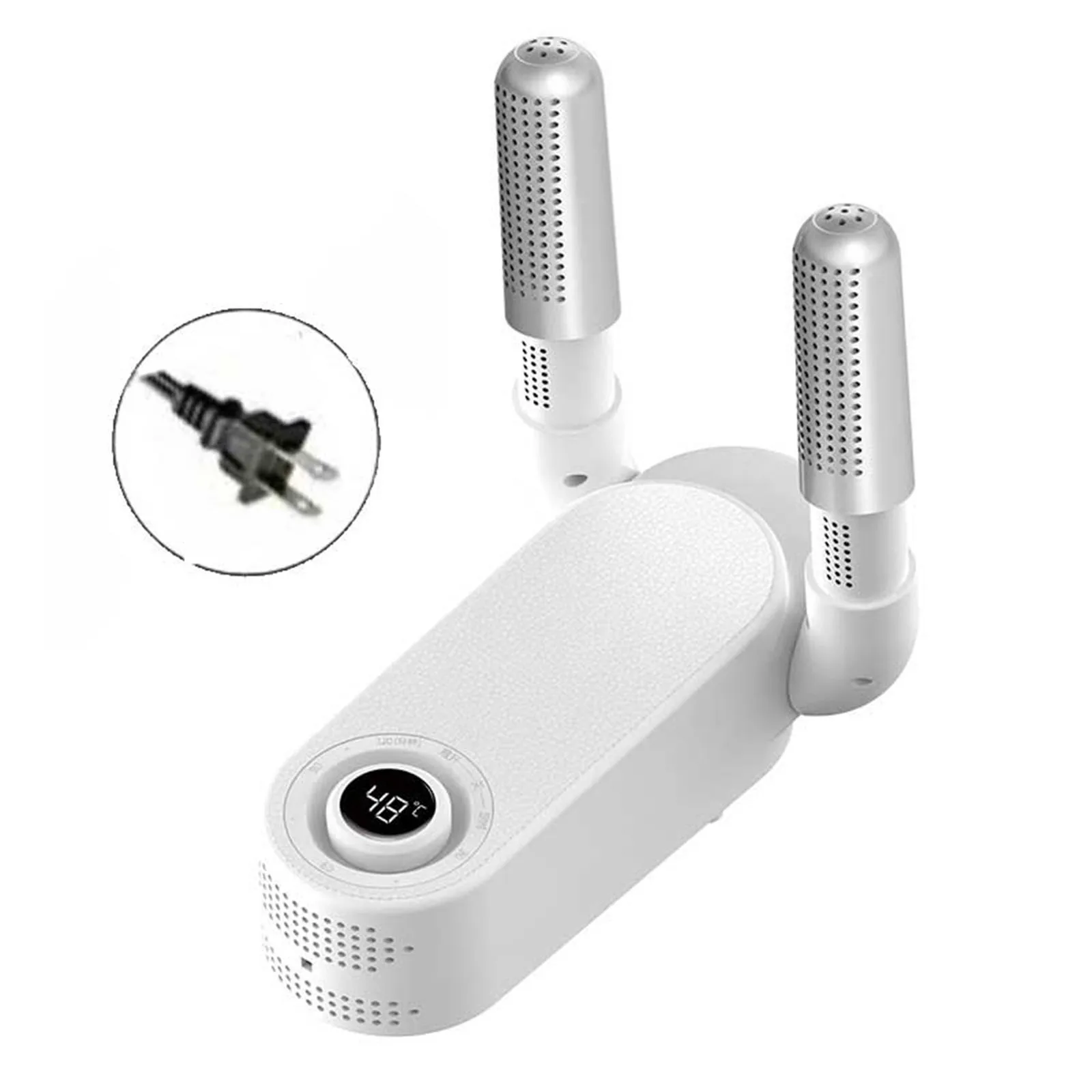 Portable Shoe Boot Dryer Efficient Heat Blower Eliminates Moisture and Odors Suitable for Shoes Boots Gloves and Socks
Portable Shoe Boot Dryer Efficient Heat Blower Eliminates Moisture and Odors Suitable for Shoes Boots Gloves and Socks
