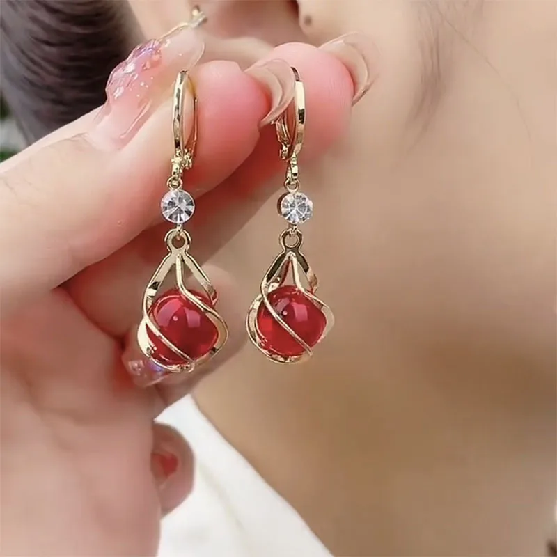 High Sense Opal Ear Clips Earrings Special-Interest Design Atmospheric Internet Celebrity All-Match Fashion Earrings 2023 New Fa
High Sense Opal Ear Clips Earrings Special-Interest Design Atmospheric Internet Celebrity All-Match Fashion Earrings 2023 New Fa