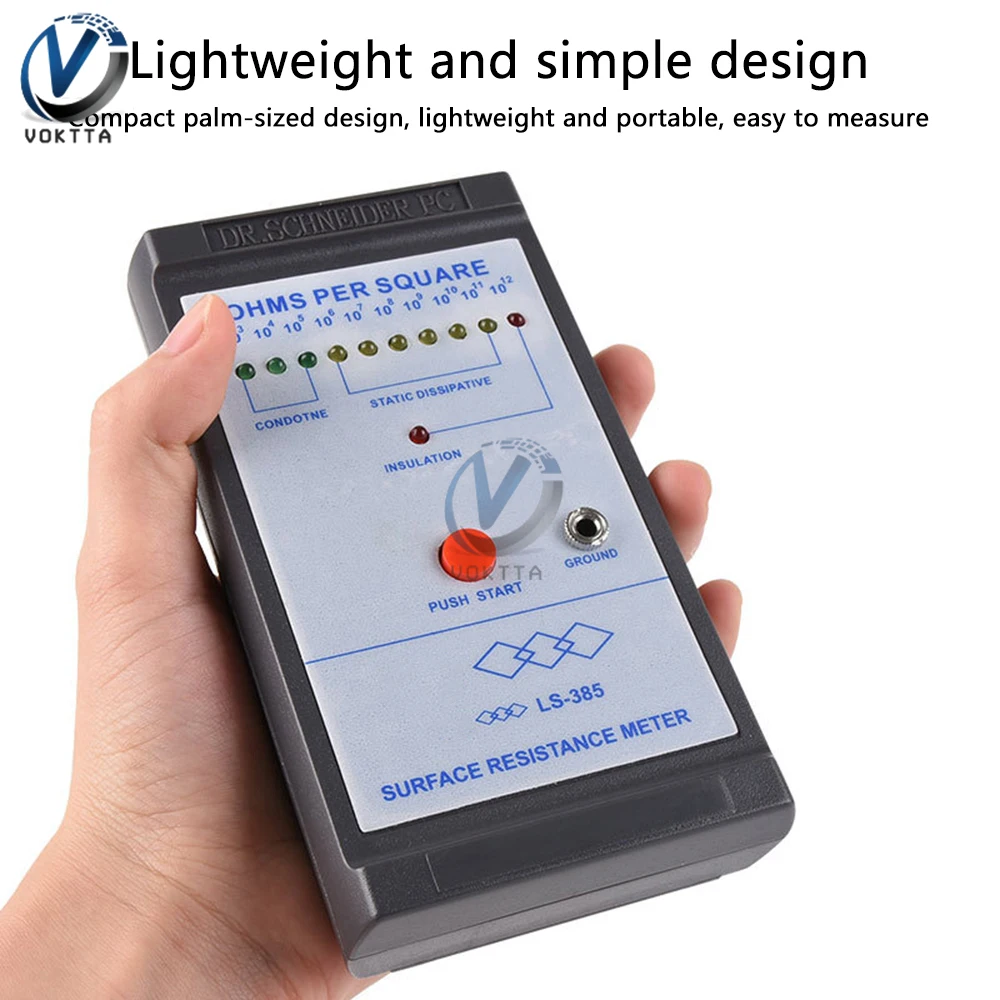 Светодиодный дисплей Тестер поверхностного сопротивления антистатическое тестирование индукционных медных стержней Ом измерений сопротивления с индикатором светодиодный
Светодиодный дисплей Тестер поверхностного сопротивления антистатическое тестирование индукционных медных стержней Ом измерений сопротивления с индикатором светодиодный