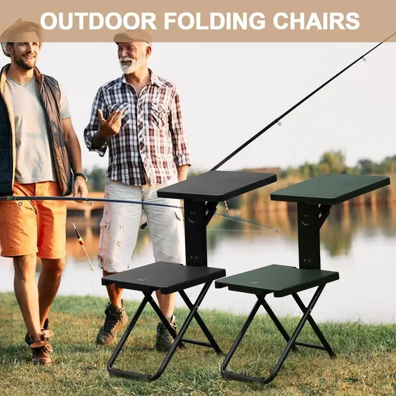 

Foldable Outdoor Chair Portable Camp Seat Collapsible Beach Chair Compact Outside Sitting Chair For Lawn Traveling Hiking Garden