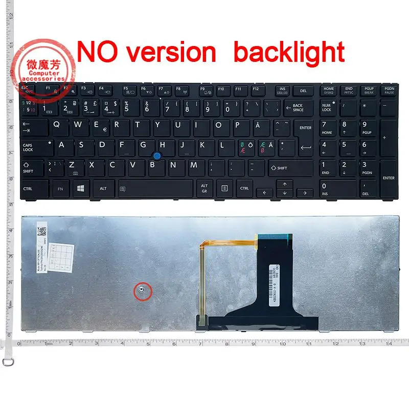 

NEW laptop keyboard FOR Toshiba Tecra W50-A W50-A-115 W50-A-10J A50-A W50-A-102