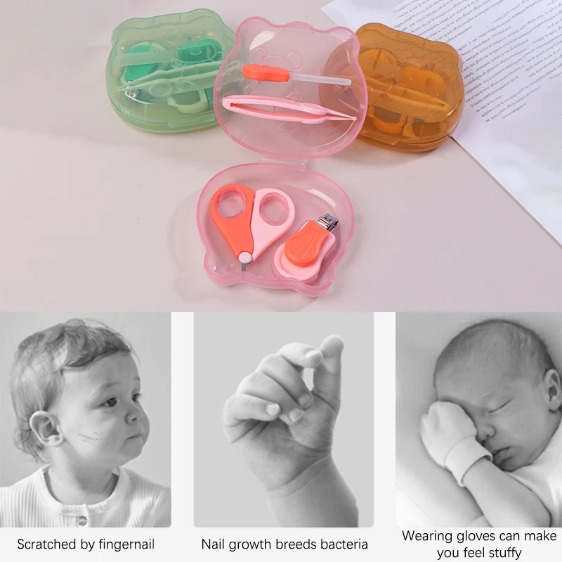 Baby Safe Nail Clipper Set Nail Trimmer Cutter Clean Tweezers Tools Kid Infant Nail Clipper Set Baby Anti-Pinch Nail Care Tools
Baby Safe Nail Clipper Set Nail Trimmer Cutter Clean Tweezers Tools Kid Infant Nail Clipper Set Baby Anti-Pinch Nail Care Tools