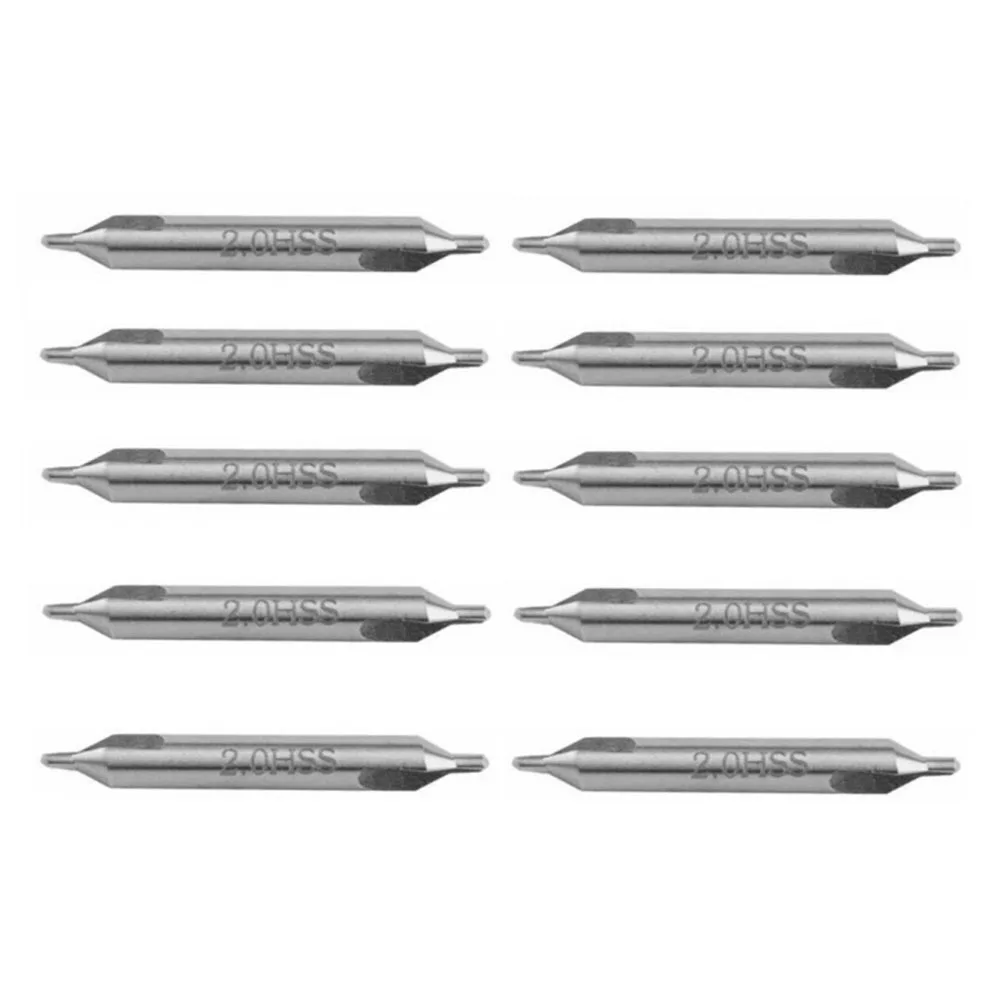10pcs High Speed Steel Countersinks 60 Degree Angle Durable and Easy to Handle Center Drill Bits for Center Hole Machining
10pcs High Speed Steel Countersinks 60 Degree Angle Durable and Easy to Handle Center Drill Bits for Center Hole Machining