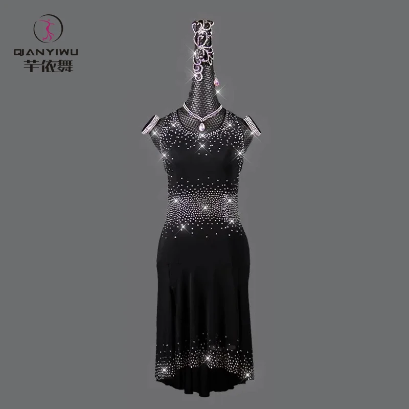 Women Latin Dance Dress Sport Suit Stage Clothes Party Costume Dancewear Skirt For Prom Ballroom Practice Wear Samba Competition
Women Latin Dance Dress Sport Suit Stage Clothes Party Costume Dancewear Skirt For Prom Ballroom Practice Wear Samba Competition