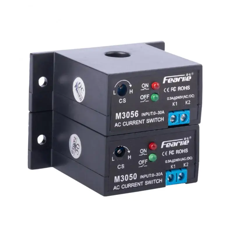AC Current Sensing Switch Self-Powered Sensing Switch Induction Relay M3050/M3056 Sensors Relays Electrical Equipment Supplies
AC Current Sensing Switch Self-Powered Sensing Switch Induction Relay M3050/M3056 Sensors Relays Electrical Equipment Supplies