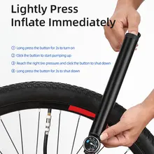 Mini Bike Pump with Pressure Gauge Aluminum Alloy Portable Air Compressor for Bicycle Motorcycle Tires Ball and Other Inflatable
Mini Bike Pump with Pressure Gauge Aluminum Alloy Portable Air Compressor for Bicycle Motorcycle Tires Ball and Other Inflatable