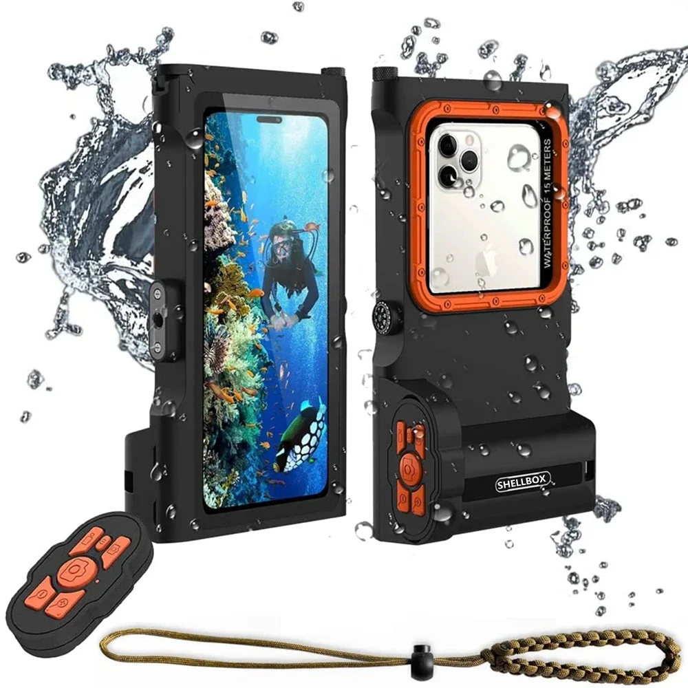 Diving Phone Protective Case Snorkeling Surfing Underwater Photo Video Case For iPhone 14 15Pro Max For Samsung Galaxy S23 Ultra
Diving Phone Protective Case Snorkeling Surfing Underwater Photo Video Case For iPhone 14 15Pro Max For Samsung Galaxy S23 Ultra