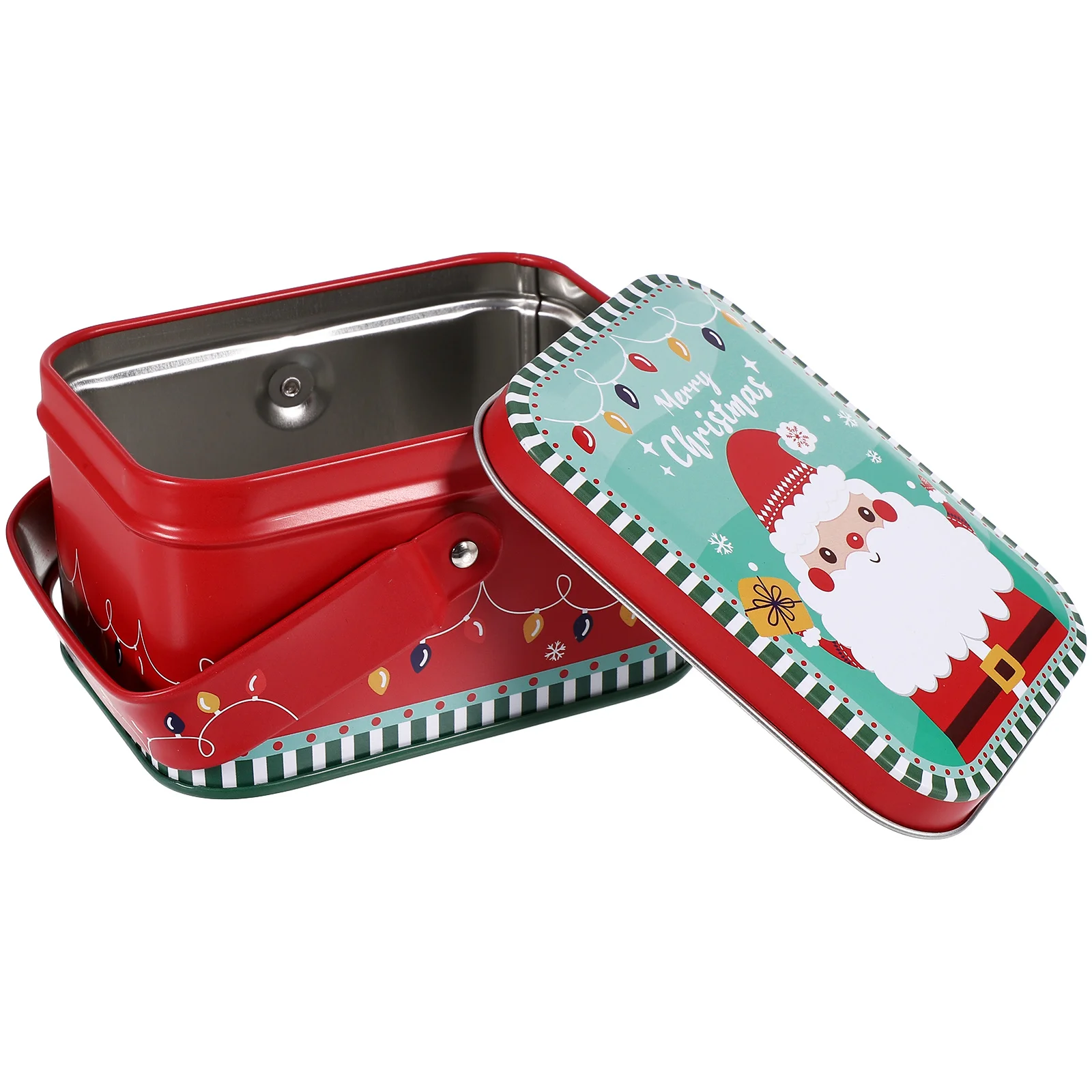 Christmas Cookie Box Tinplate Box Container Chocolate Biscuit Tea Snacks Treat Gift Box for New Year Christmas Party Decoration
Christmas Cookie Box Tinplate Box Container Chocolate Biscuit Tea Snacks Treat Gift Box for New Year Christmas Party Decoration