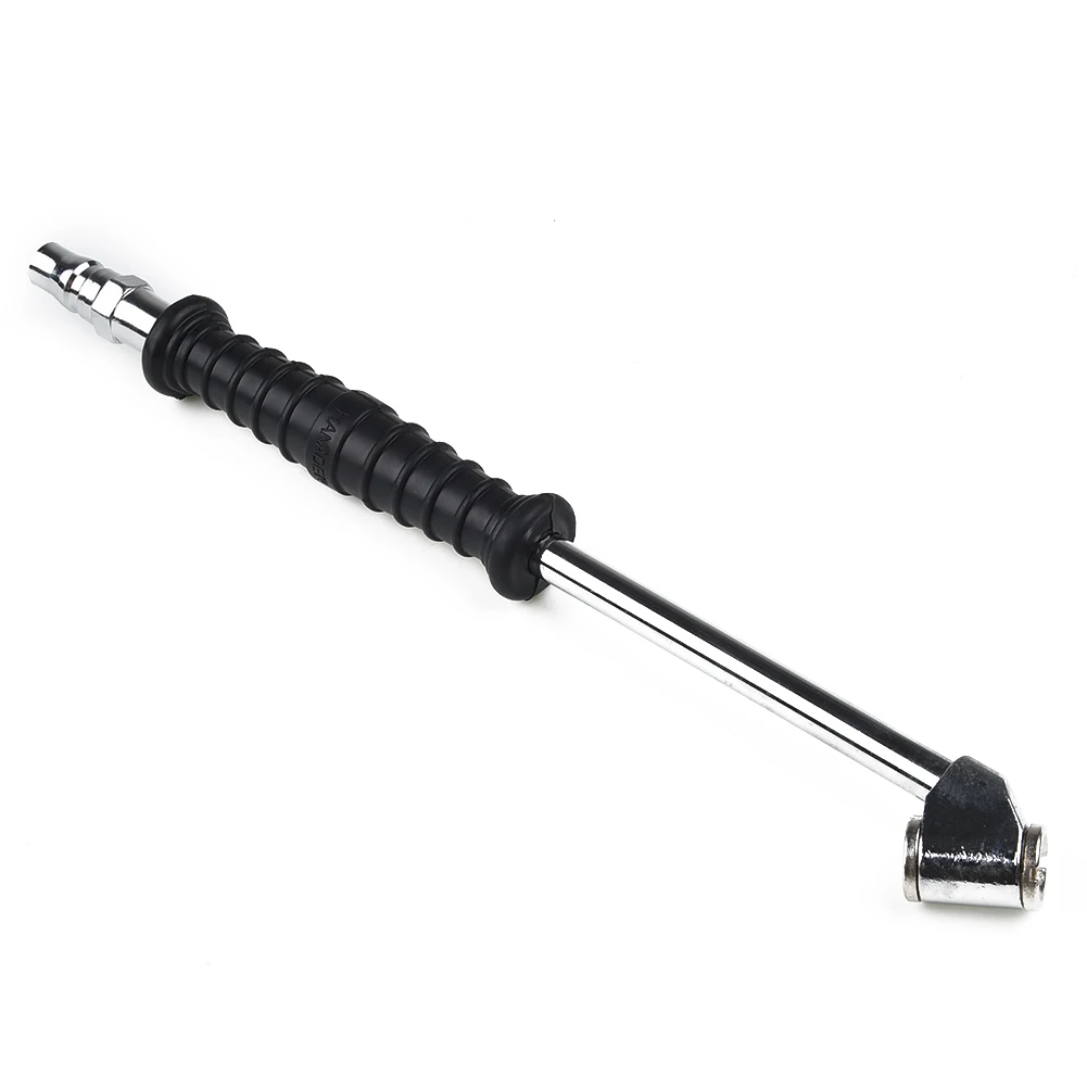 Dual Head Chuck Valve Tool, Car Tire High Pressure Air Pump Nozzle Portable Soft Plastic Handle Quick Connector Durable
Dual Head Chuck Valve Tool, Car Tire High Pressure Air Pump Nozzle Portable Soft Plastic Handle Quick Connector Durable