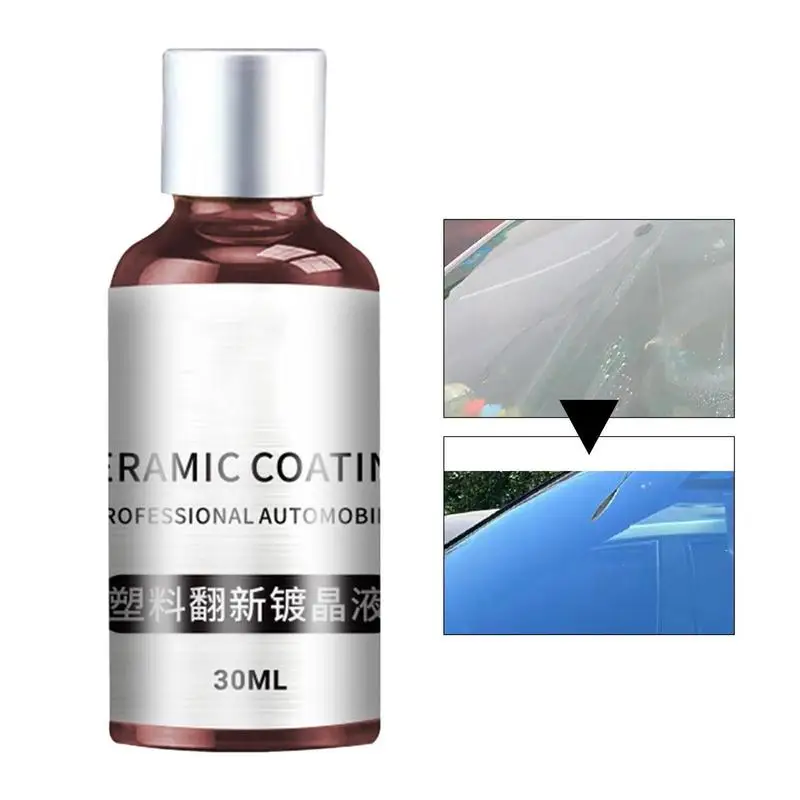 

Car Interior Cleaning Agent 30ml Refurbished Crystal Plating Solution Interior Coating Agent Cleaning Spray Long-Lasting Shine