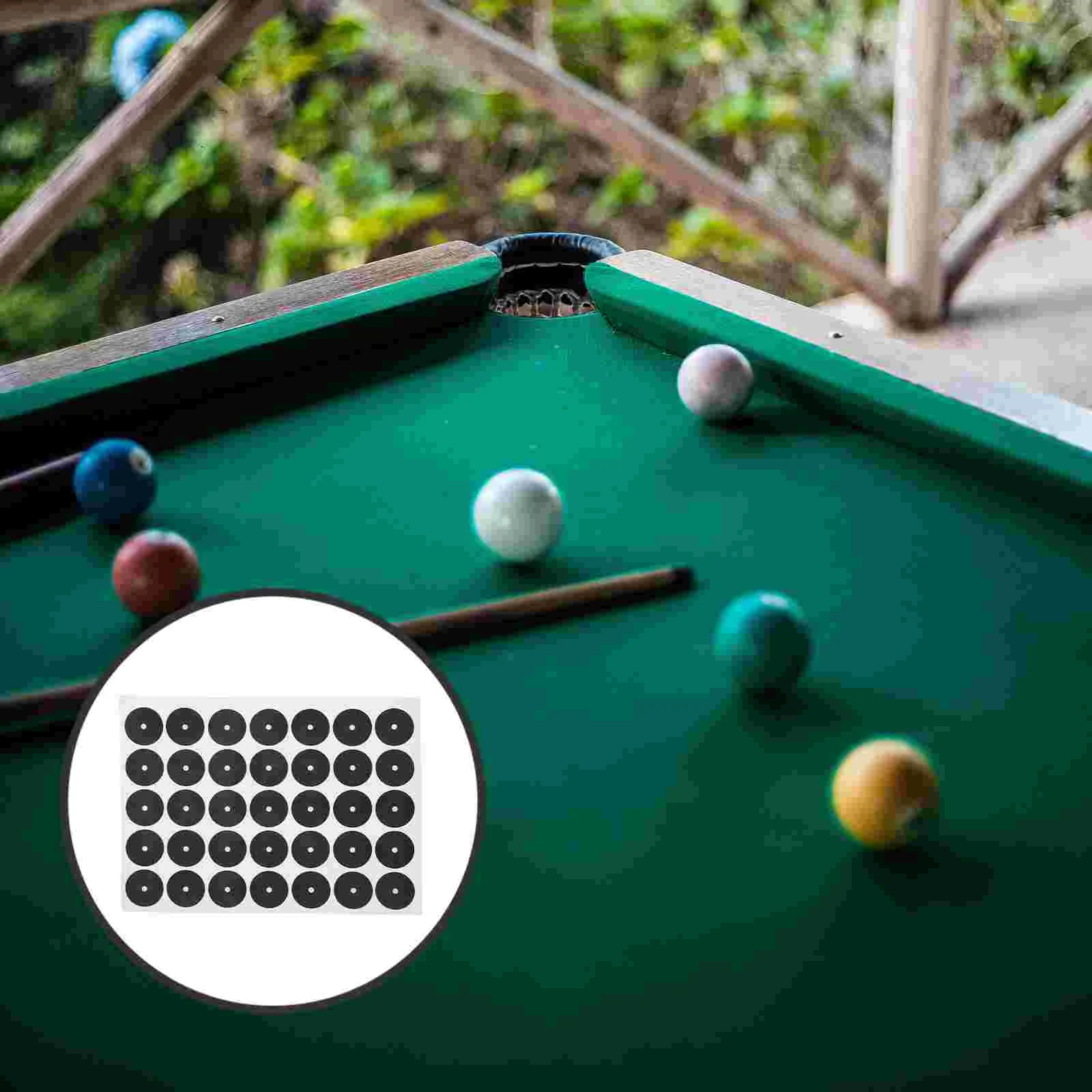 

Replaceable Snooker Pool Table Dots Portable Pools Table Marker Billiard Spot Stickers Self-Adhesive Marker Spot Sticker