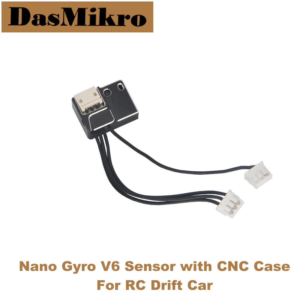 RC Racing NANO V6 Gyro Sensor With CNC Metal Case For 1/24 1/28 Drift GL Racing Car Accessories
RC Racing NANO V6 Gyro Sensor With CNC Metal Case For 1/24 1/28 Drift GL Racing Car Accessories