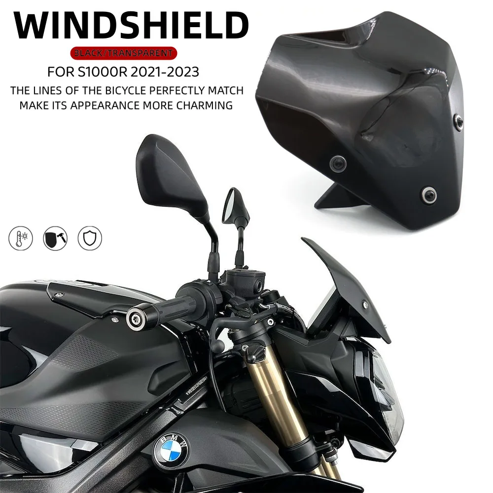 NEW Motorcycle Spoiler Windscreen Windshield Wind Deflector Screen Shield Spoiler FOR BMW S1000R S 1000 R S 1000R 2021 2022 2023
NEW Motorcycle Spoiler Windscreen Windshield Wind Deflector Screen Shield Spoiler FOR BMW S1000R S 1000 R S 1000R 2021 2022 2023