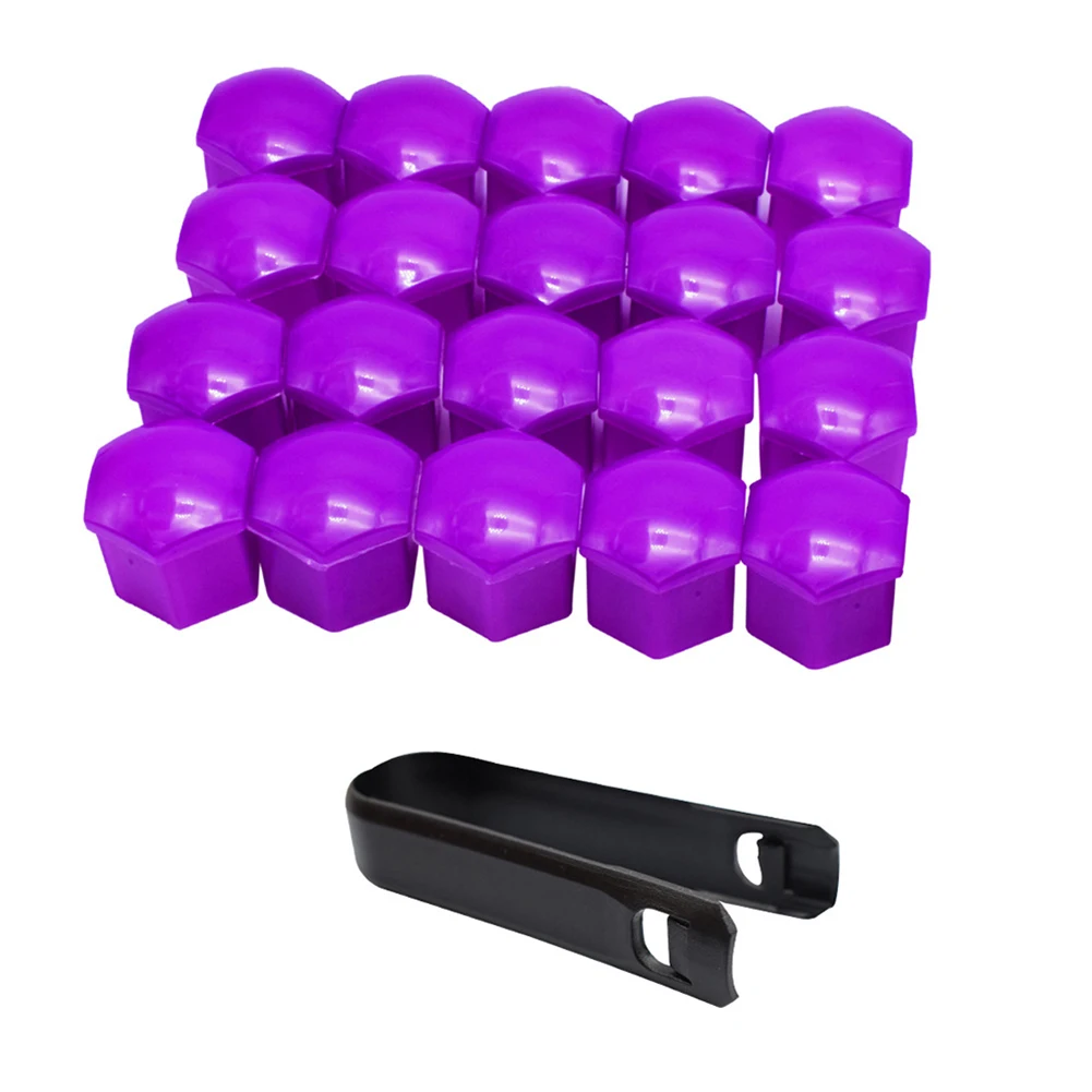 20pcs 17mm Purple Plastic Car Wheel Nut Lug Hub Screw Rim Bolt Covers Dust Cap Protects Your Bolt Heads From Corrosion With Clip
20pcs 17mm Purple Plastic Car Wheel Nut Lug Hub Screw Rim Bolt Covers Dust Cap Protects Your Bolt Heads From Corrosion With Clip