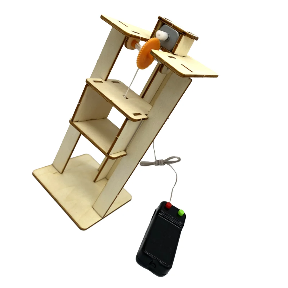 Elevator Diy Educational Kid Stem 3D S Assemble Wood Model Scientific Construction Working Building Kits Blocks Kit
Elevator Diy Educational Kid Stem 3D S Assemble Wood Model Scientific Construction Working Building Kits Blocks Kit