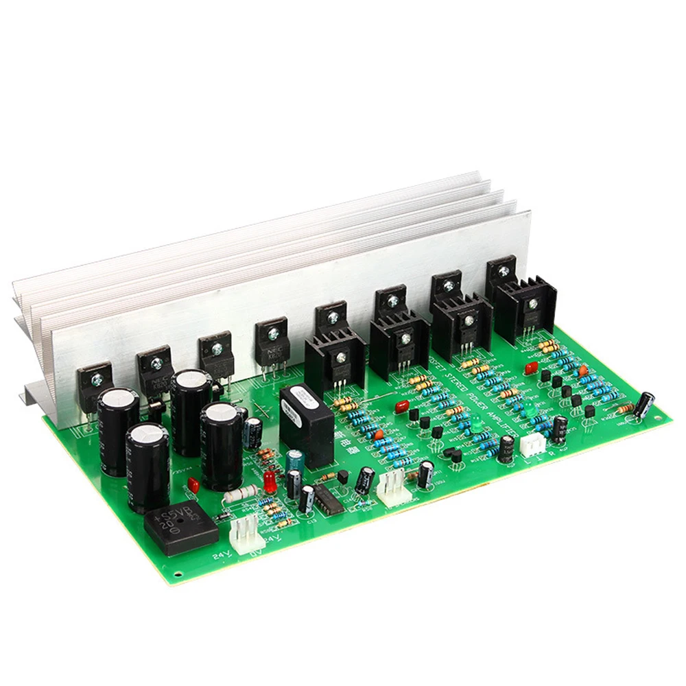 300W High-Power V-MOS Field Effect Amplifier Fever DIY Speaker Audio Amplifier Finished Board
300W High-Power V-MOS Field Effect Amplifier Fever DIY Speaker Audio Amplifier Finished Board