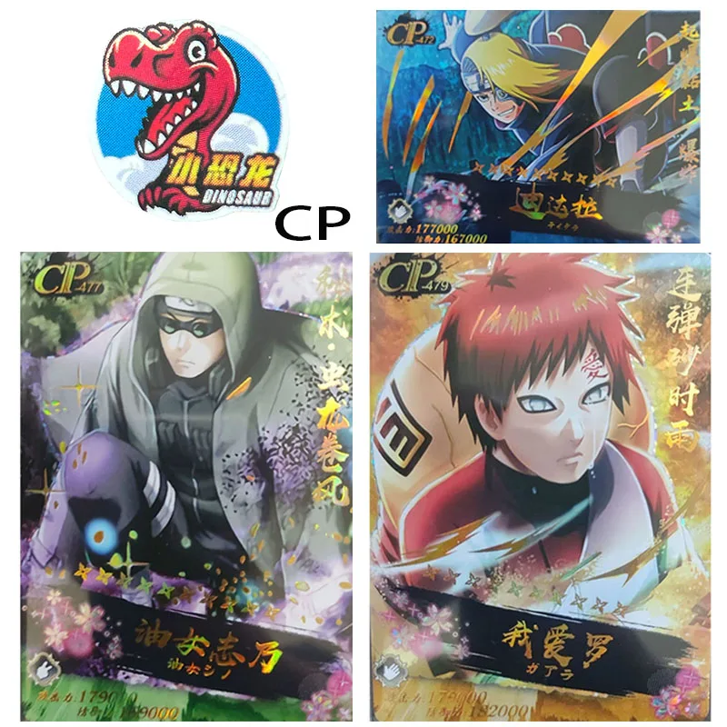 Little Dinosaurs Naruto Anime Characters Cp-Series Minato Kisame Nara Temari Collectible Cards Children's Toys Birthday Gifts
Little Dinosaurs Naruto Anime Characters Cp-Series Minato Kisame Nara Temari Collectible Cards Children's Toys Birthday Gifts