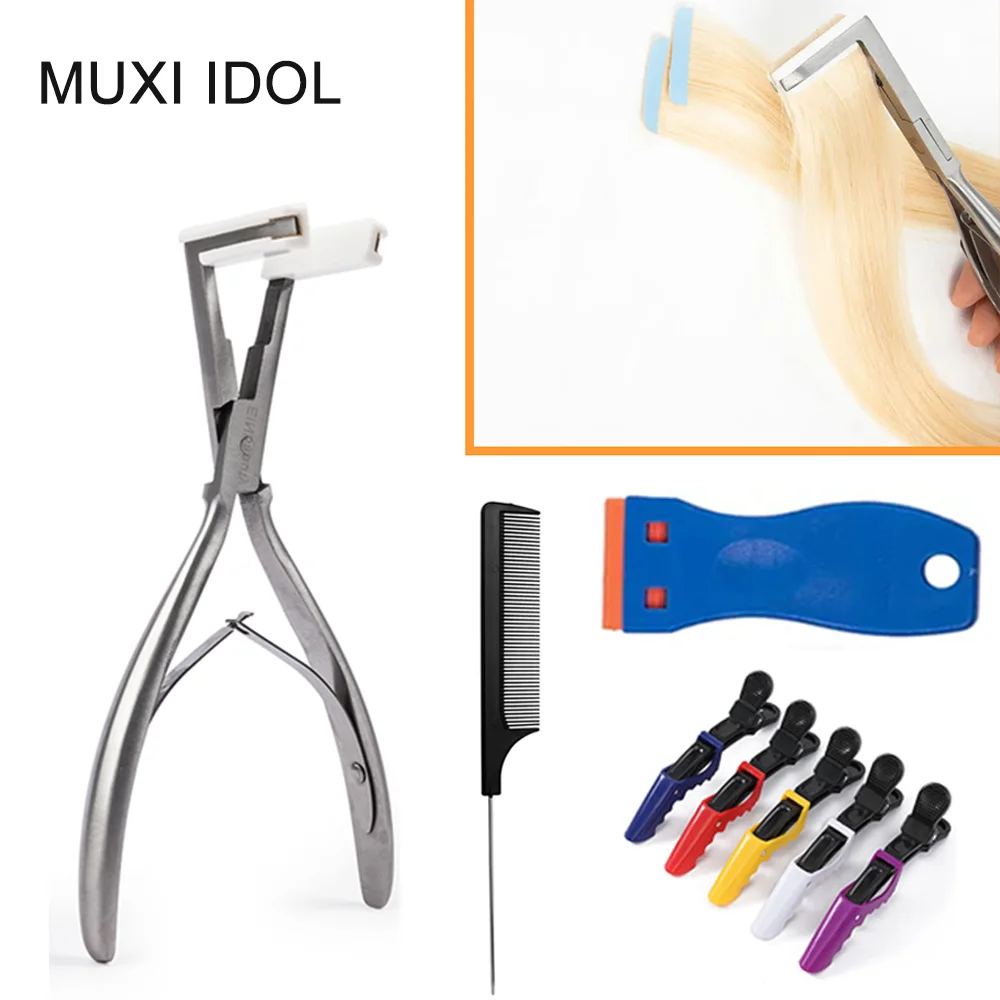 

Tape In Hair Extension Tools Tape Ins Pliers Professional Installation And Remove Hair Extension Tape In Kit For Hair
