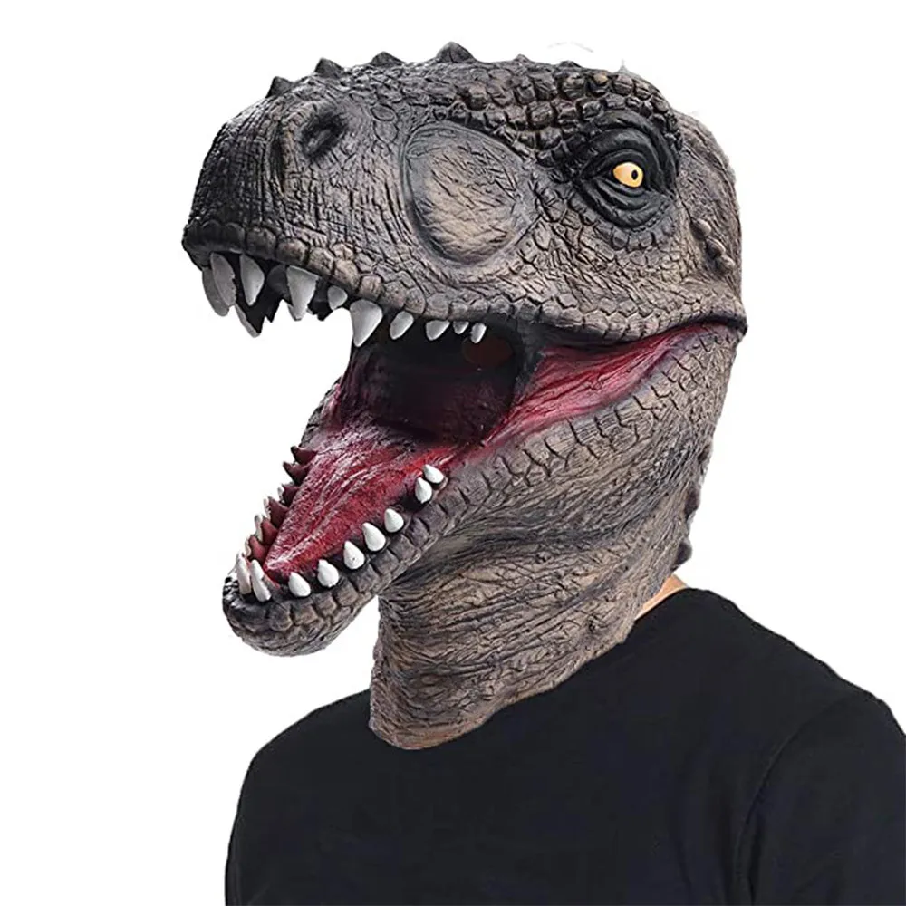 Scary Dinosaur Adult Masks Halloween Animals Cosplay Latex Mask Carnival Easter Purim Costume Party Props
Scary Dinosaur Adult Masks Halloween Animals Cosplay Latex Mask Carnival Easter Purim Costume Party Props